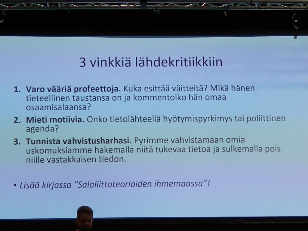 Kolme vinkkiä lähdekritiikkiin: varo vääriä profeettoja, mieti motiivia ja tunnista vahvistusharhasi