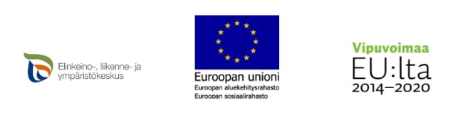 Logot: Ely-keskus, ESR/EAKR, Vipuvoimaa EU:lta