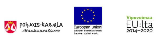 Logot: Pohjois-Karjalan maakuntaliitto, ESR/EAKR ja Vipuvoimaa EU:lta