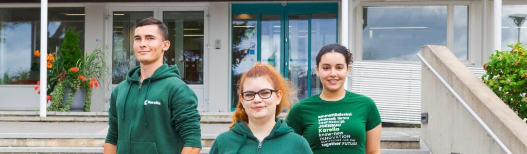 Karelia UAS international student ambassadors