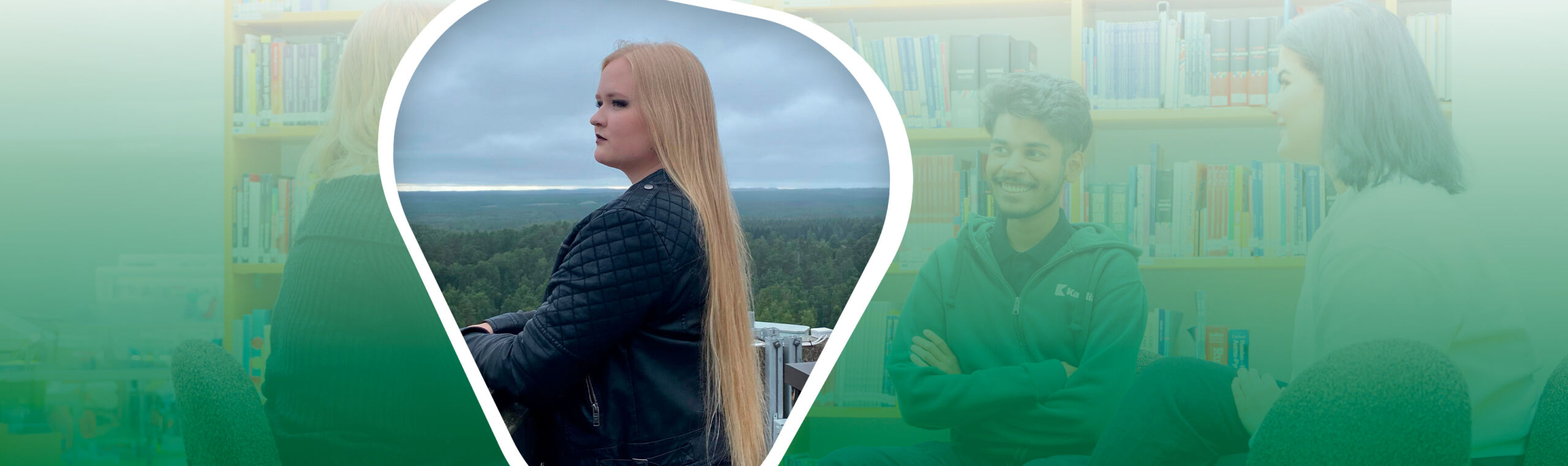 Kiinnostus ympäristöasioihin toi opiskelijaksi Kareliaan