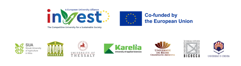 INVEST alliance and partner universities logos