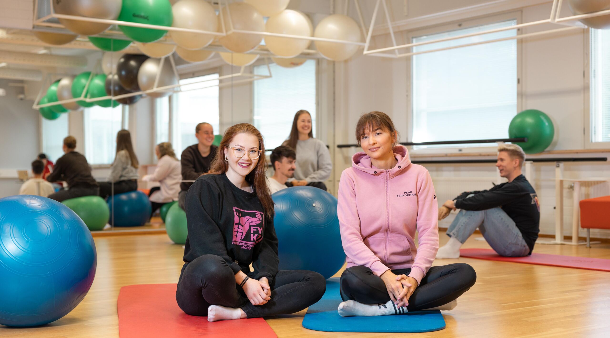 opiskelijat toimintatilanteessa Hae-tapahtumassa